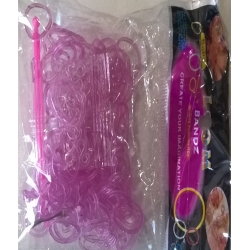 Ластички за Плетене Неонвиолет 200бр LOOM BANDZ Ластички за Плетене Неонвиолет 200бр LOOM BANDZ