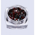 Микс Кръгчета Брокат 1,2,3mm 1gr за Декорация на Нокти P36