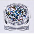 Микс Кръгчета Брокат 1,2,3mm 1gr за Декорация на Нокти P40