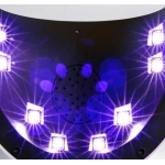 Лампа за Маникюр UV LED 8led 24w R9 Бяла