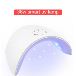 Лампа за Маникюр 36W UV 12 LED Бяла