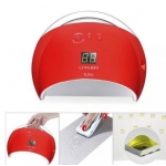 Лампа за Маникюр SUN6 48W uv led Червена