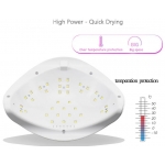 Лампа за Маникюр SUN5 Plus 72W,Две Ръце,Бял