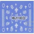 Стикер за Нокти Бял Лепящ HBJY180