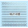 Стикер за Нокти Сребърен HBJY145