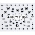 Стикер за Нокти Черен HBJY121