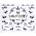 Стикер за Нокти Черен HBJY122