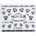 Стикер за Нокти Черен HBJY125