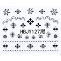 Стикер за Нокти Черен HBJY127